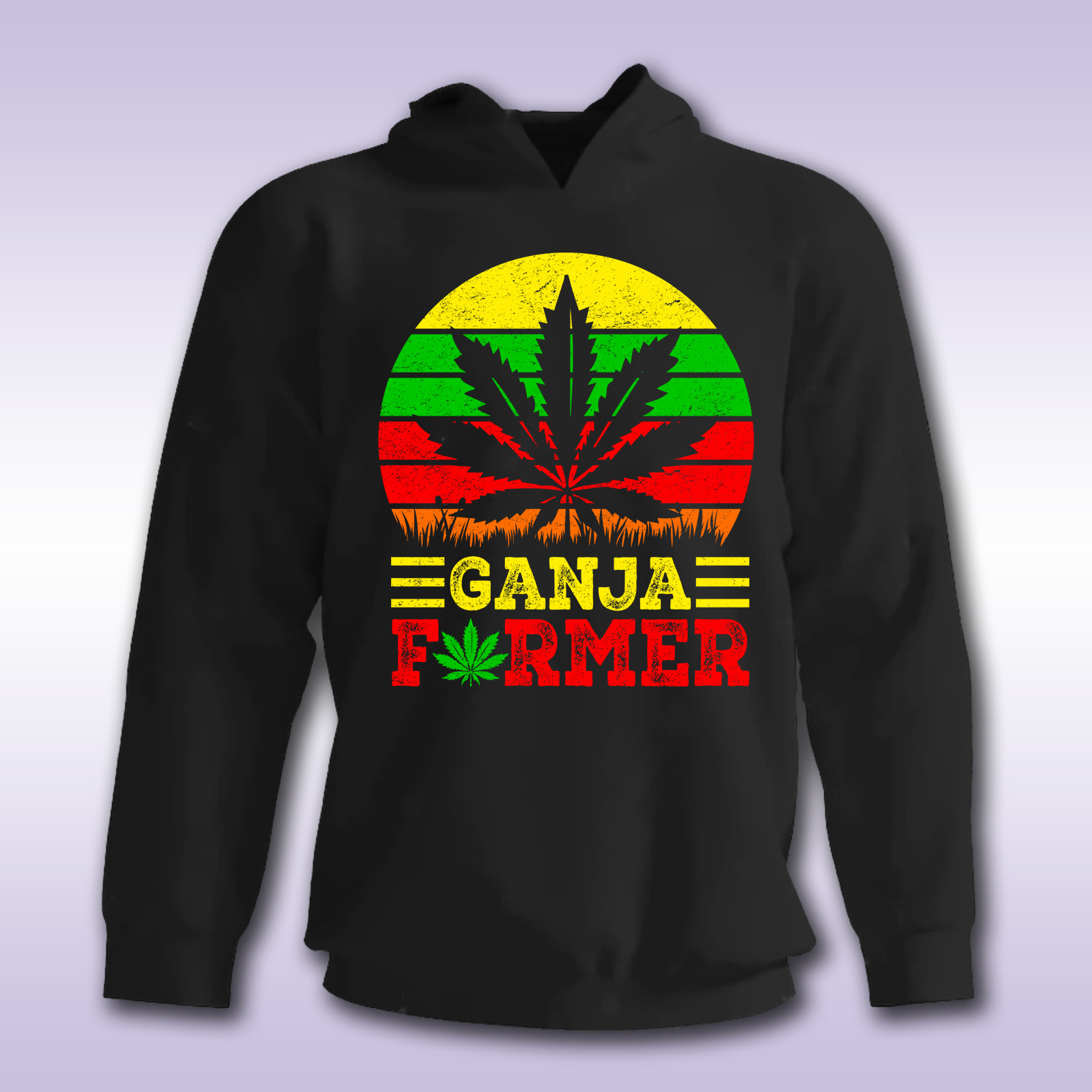 Ganja leaf – duks sa štampom