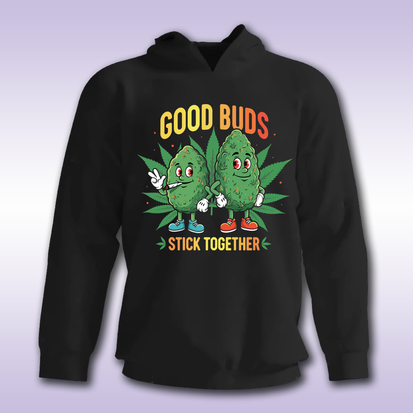 Good buds stick together – duks sa štampom