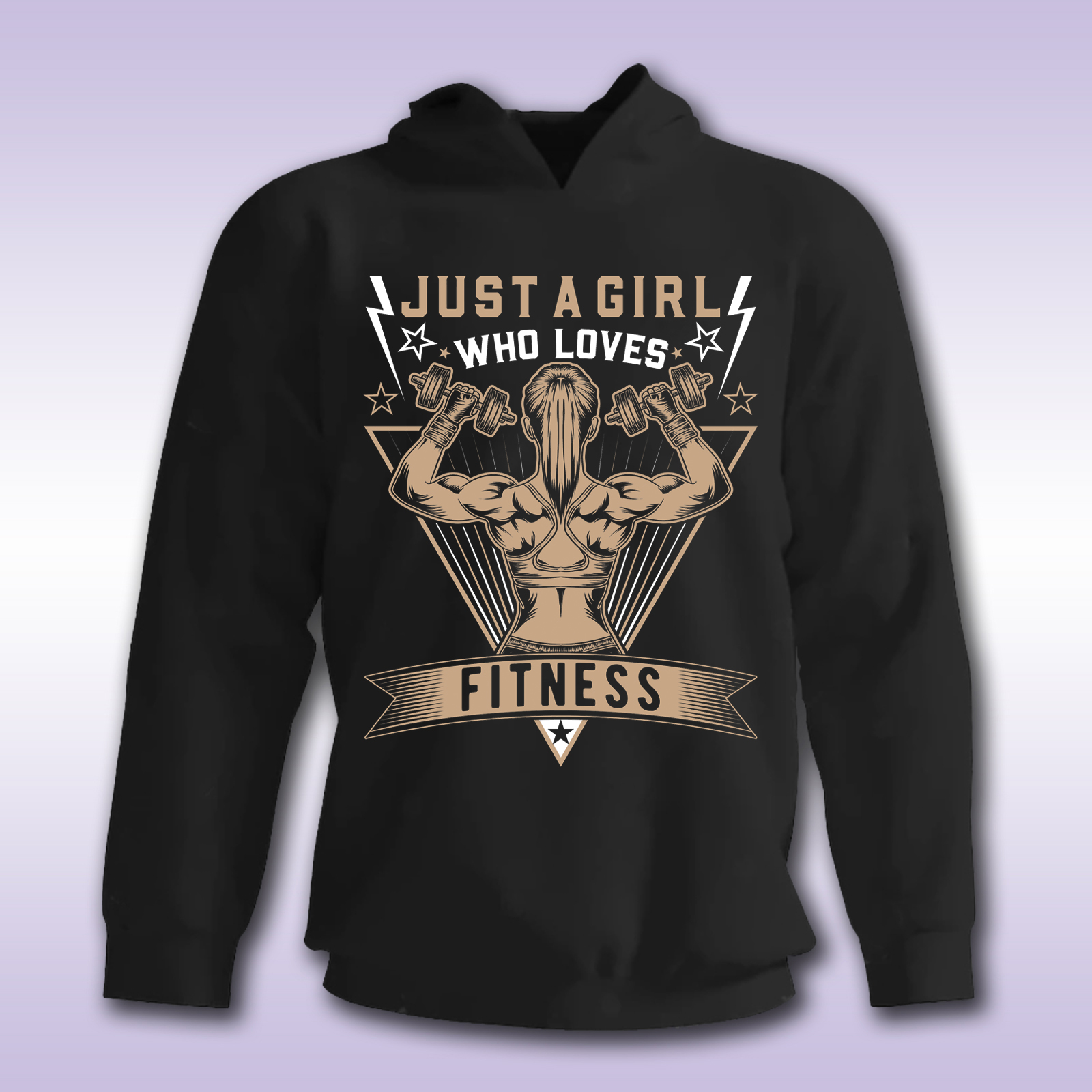 Fitness girl – duks sa štampom