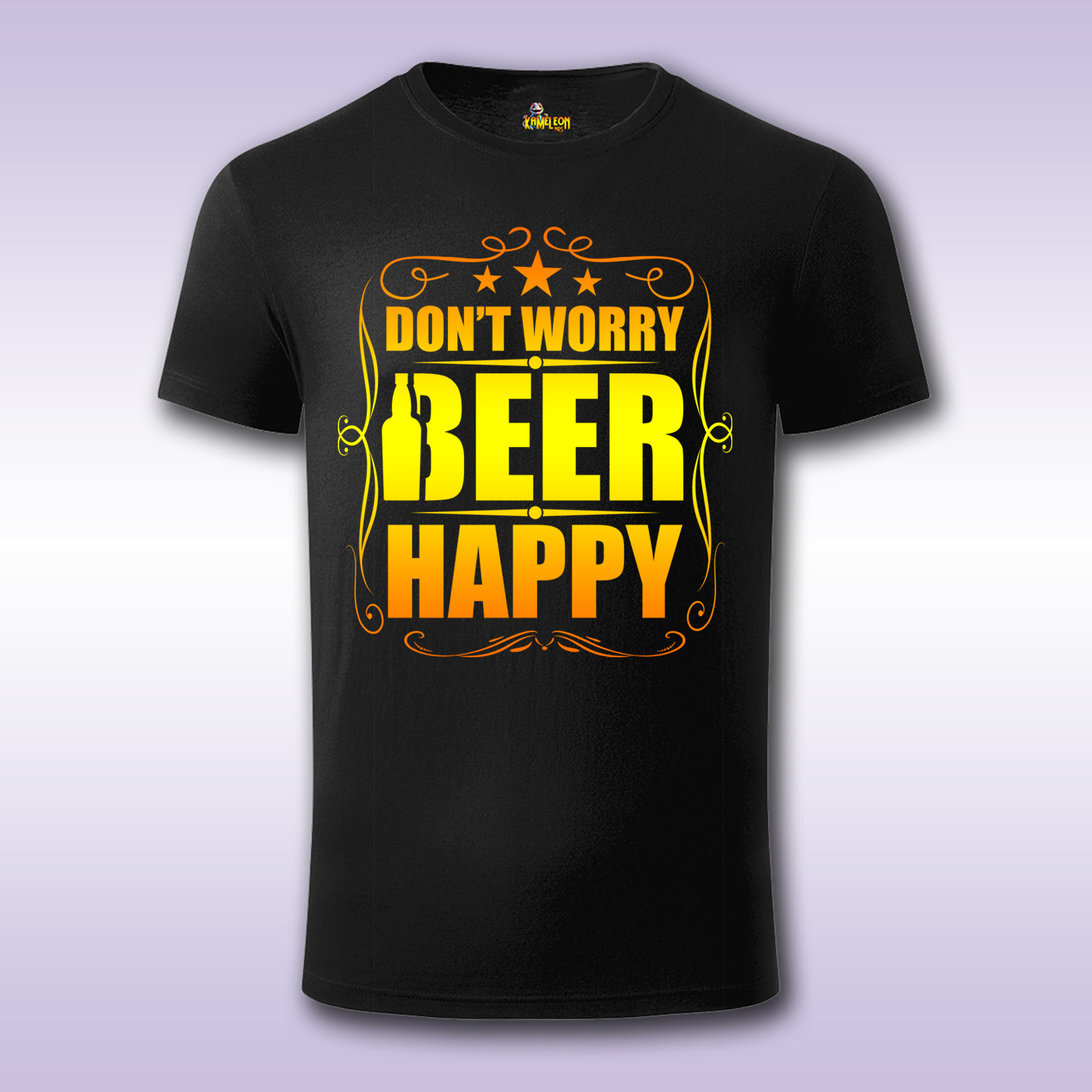 Don’t worry beer happy – majica Fit sa štampom