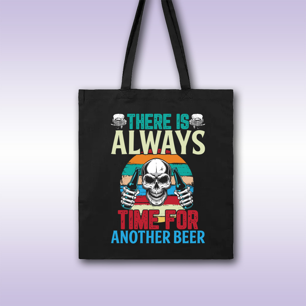 There is always time for another beer – crni ceger sa štampom