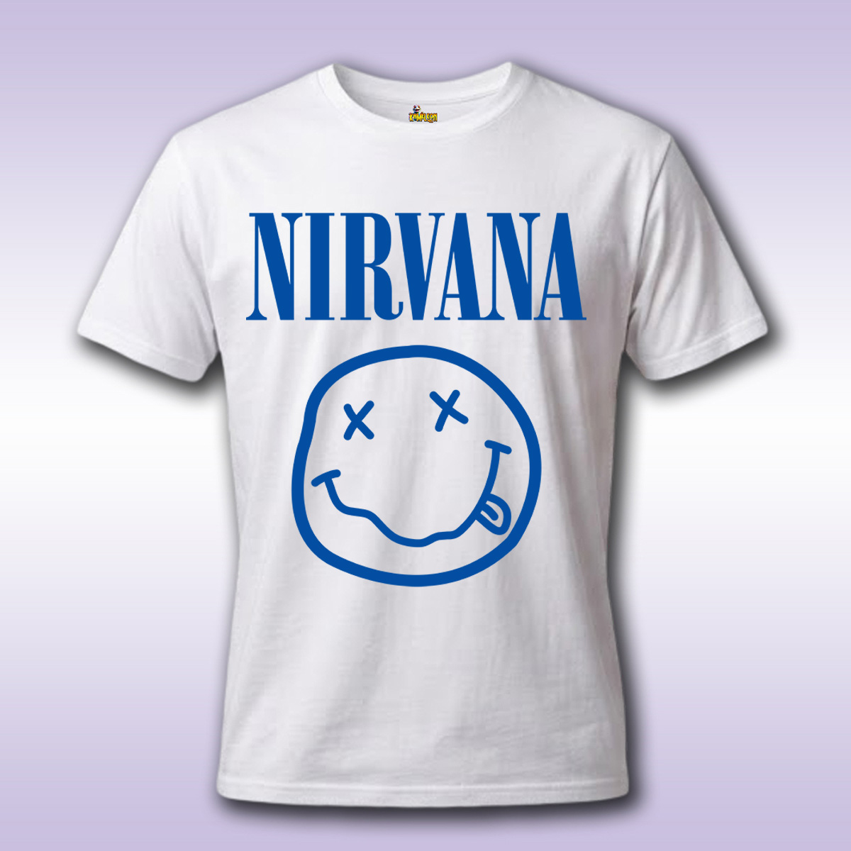 Nirvana 1 – bela majica Economy sa štampom