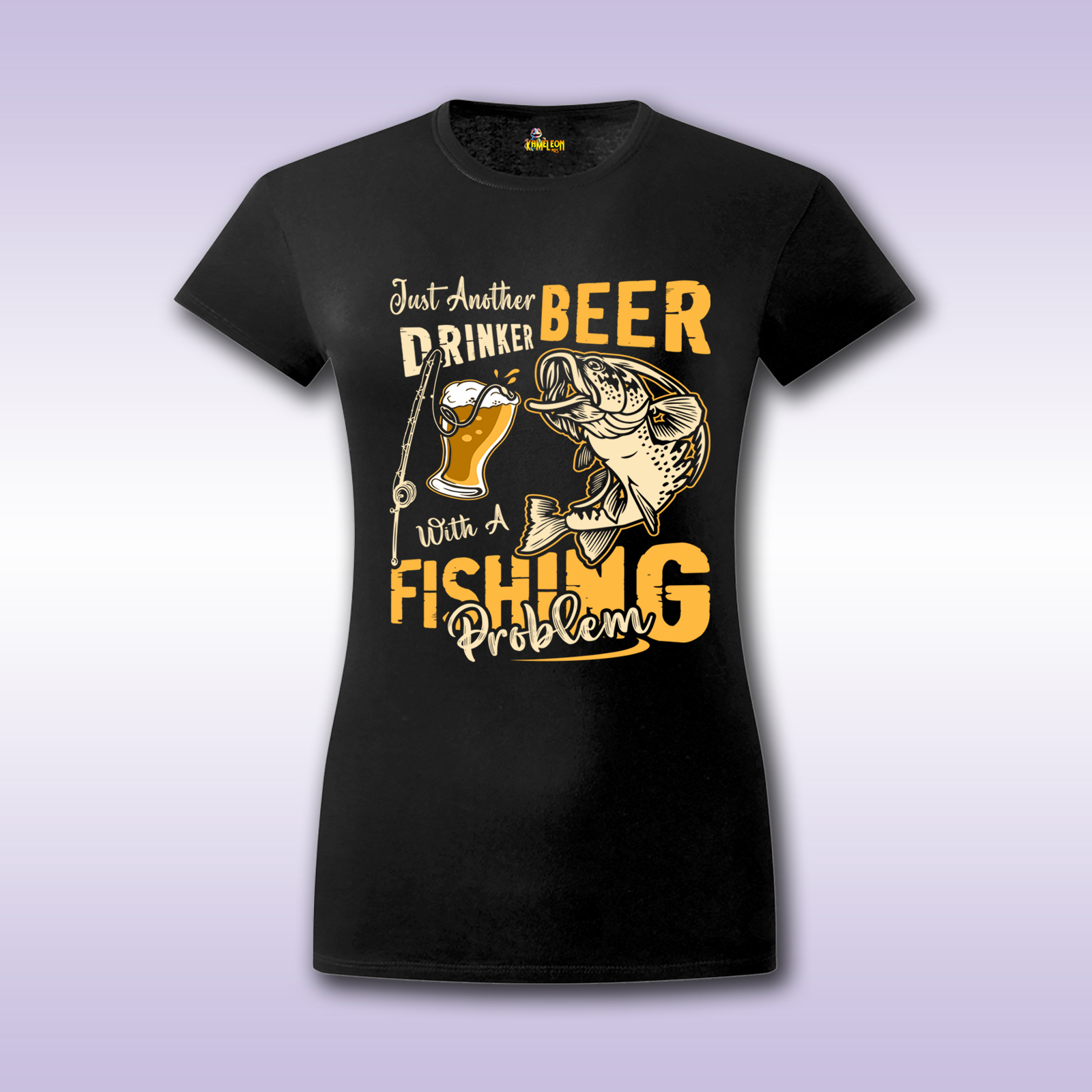 Beer Fishing – ženska majica sa štampom