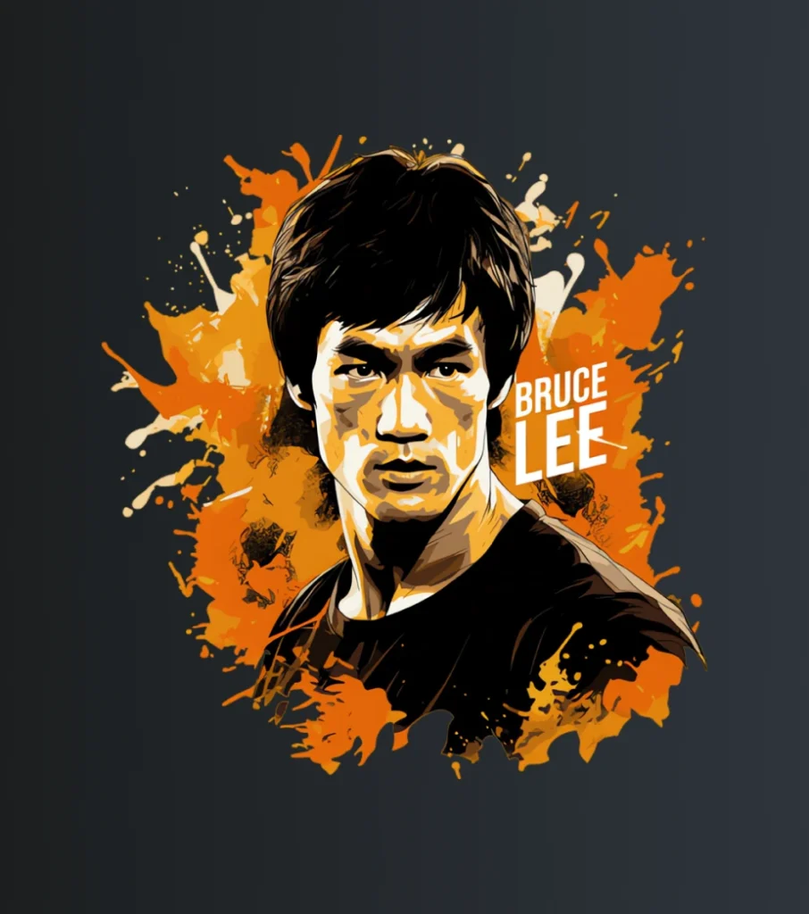 Bruce Lee – majica sa štampom