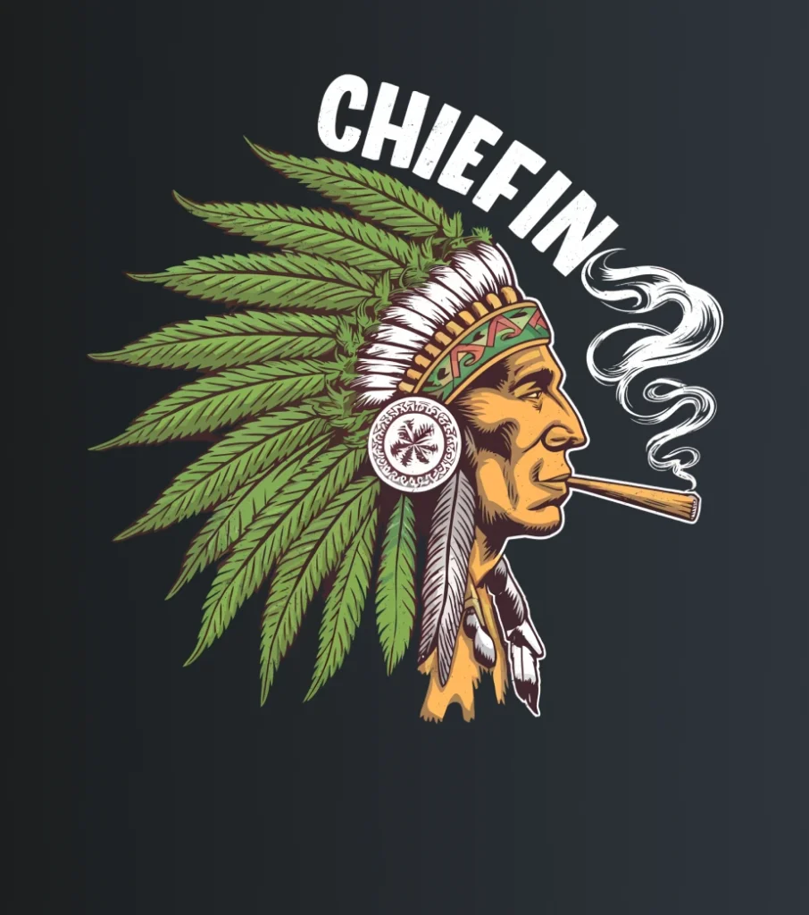 Chiefin – majica sa štampom