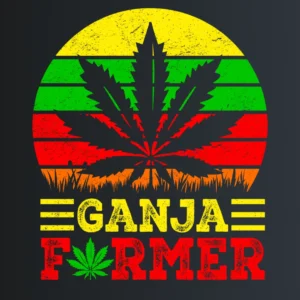 Ganja leaf – majica sa štampom