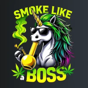 Unicorn weed – majica sa štampom