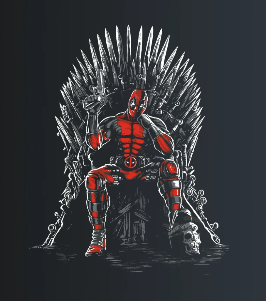 Deadpool 4 – majica sa štampom