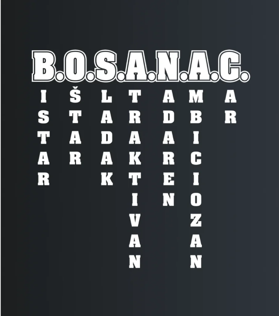 Bosanac – majica sa štampom