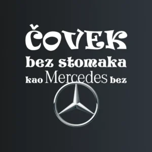 Mercedes bez znaka