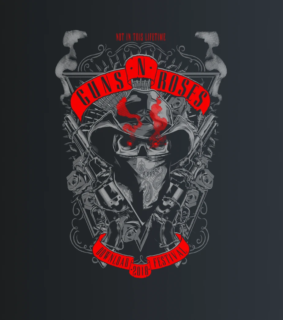 Guns N Roses 6 – majica sa štampom