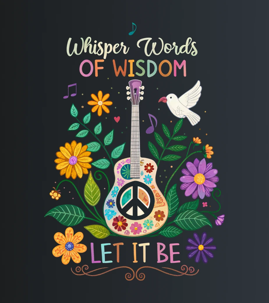 Let It Be – majica sa štampom