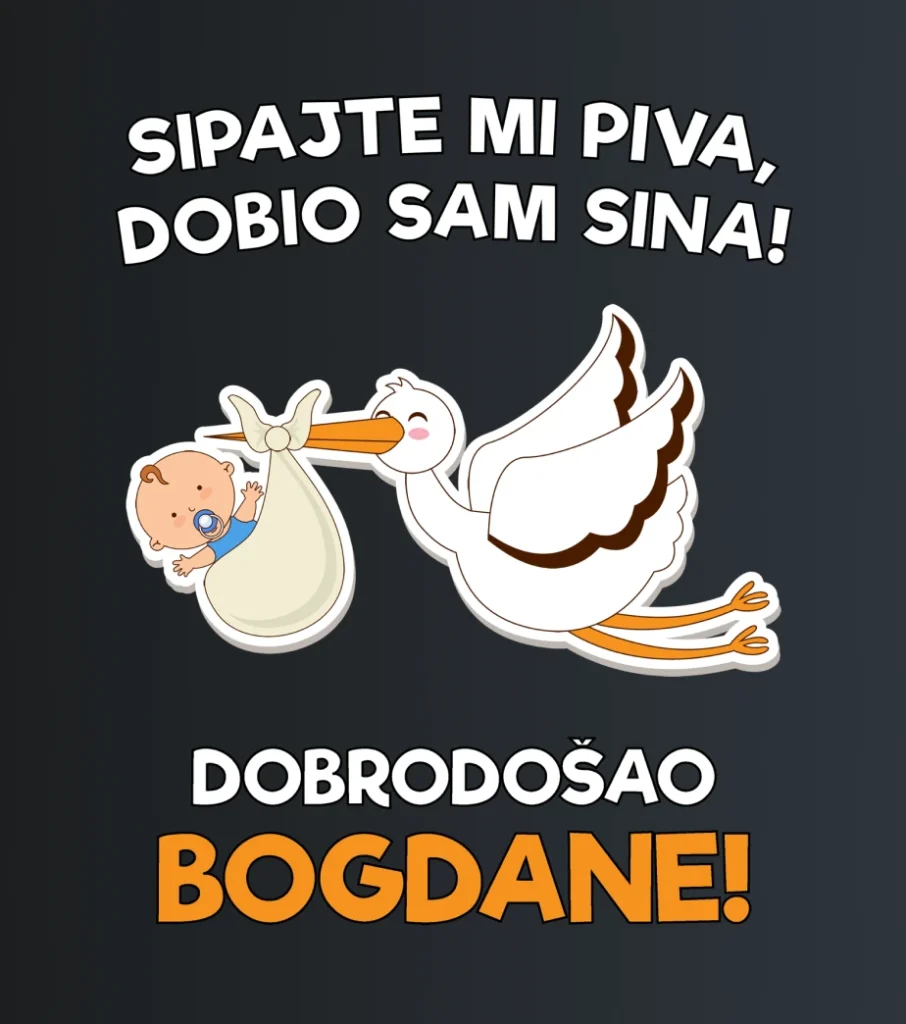 Dobrodošao … – majica sa štampom