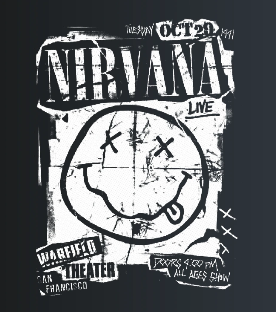 Nirvana 2 – majica sa štampom