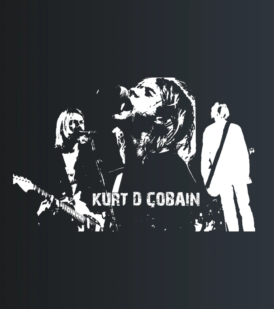 Kurt Cobain – majica sa štampom