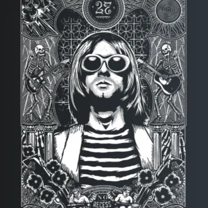 Kurt Cobain 2 – majica sa štampom