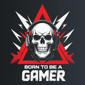 Born to Be a Gamer – majica sa štampom