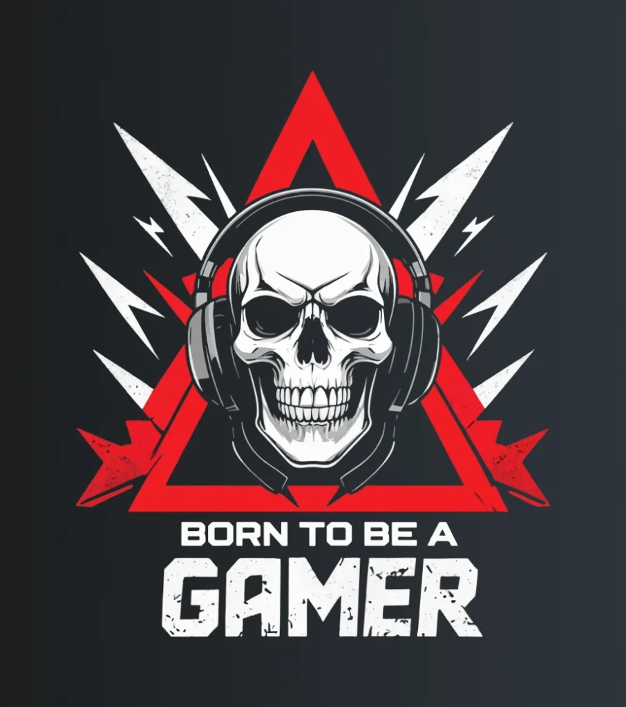 Born to Be a Gamer – majica sa štampom