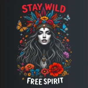 Stay Wild – majica sa štampom