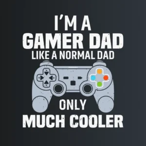 Gamer Dad – majica sa štampom