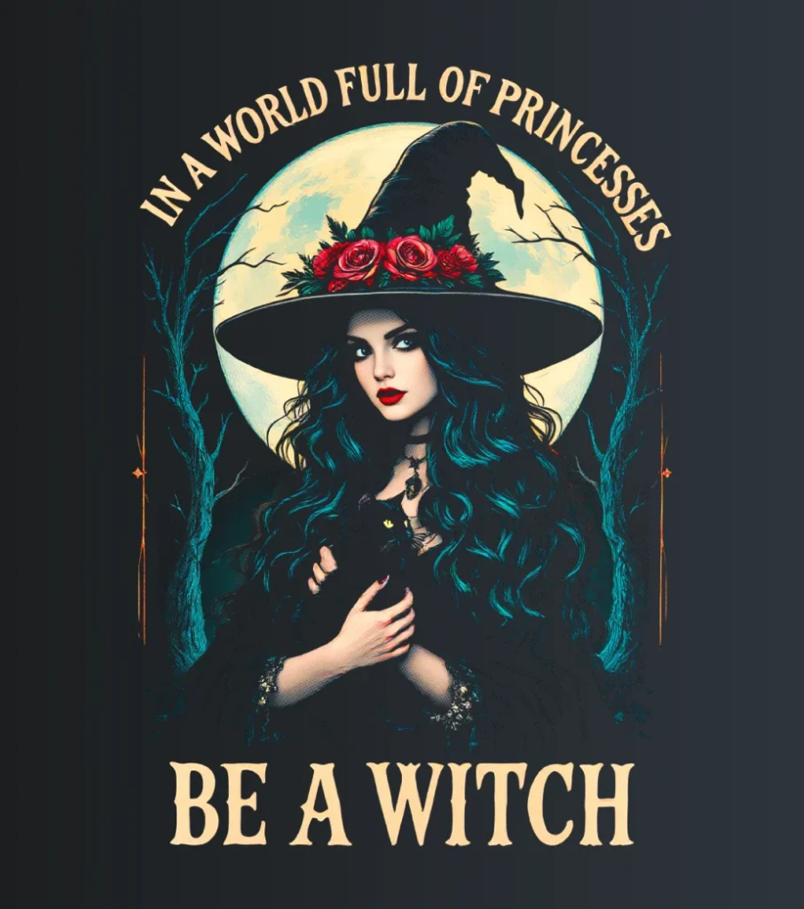 Be a Witch – majica sa štampom