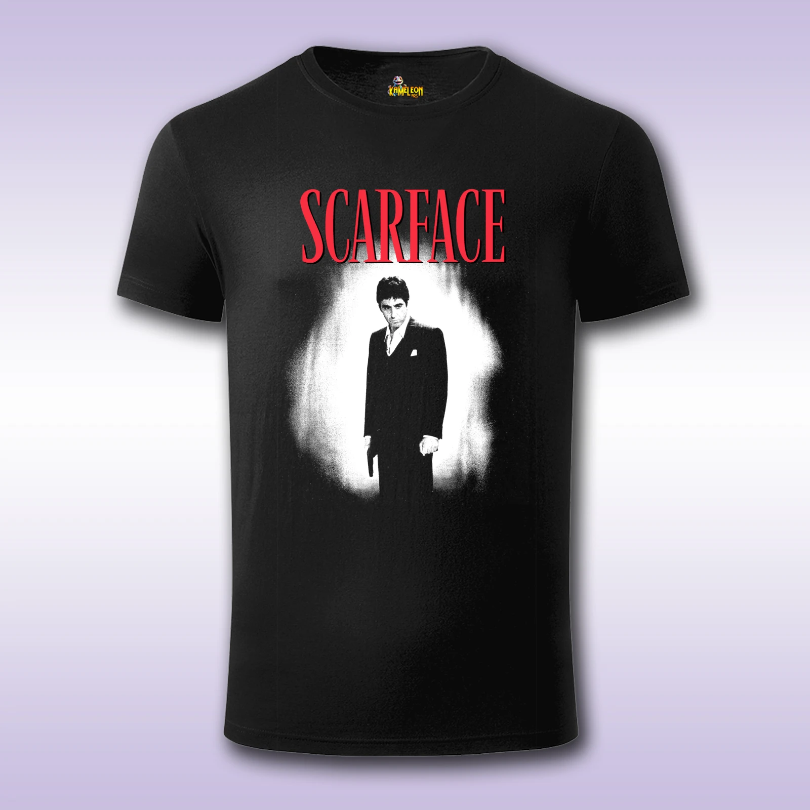 SCARFACE – crna majica Fit sa štampom