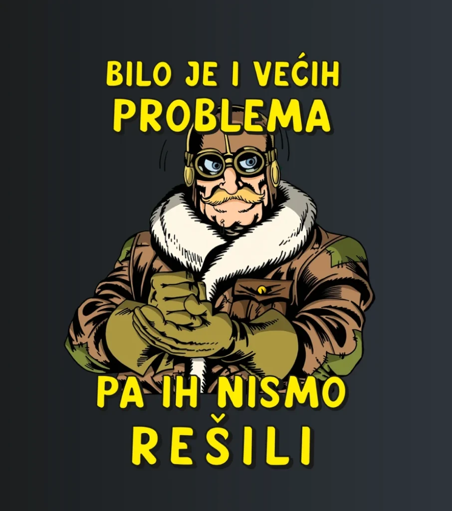 Bilo je i većih problema – majica sa štampom