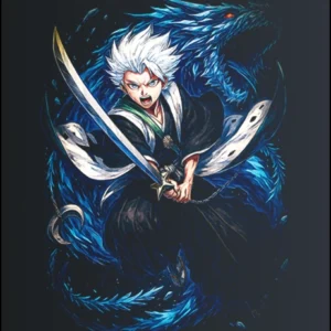 Toshiro Hitsugaya – Bleach – majica sa štampom