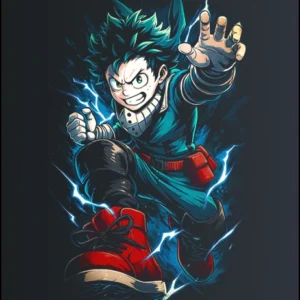 Izuku Midoriya (Deku) – My Hero Academia – majica sa štampom