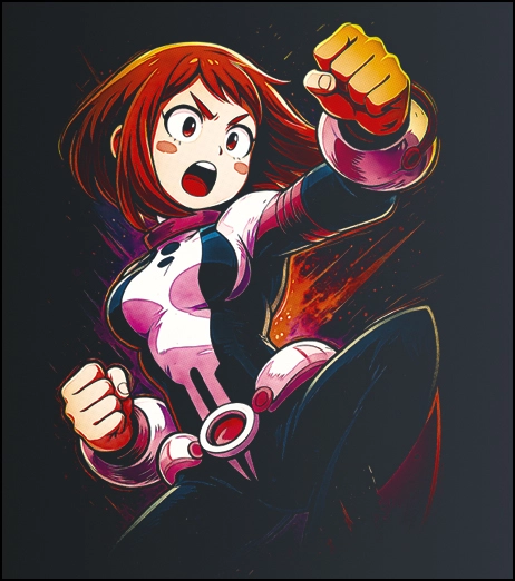 Ochaco Uraraka – My Hero Academia – majica sa štampom