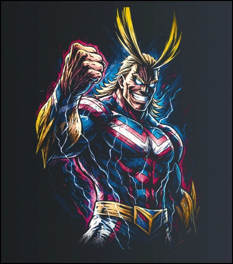 All Might – My Hero Academia – majica sa štampom