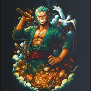 Roronoa Zoro – One Piece – majica sa štampom