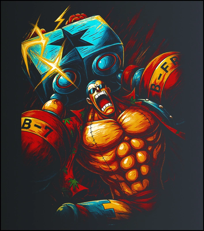 Franky – One Piece – majica sa štampom
