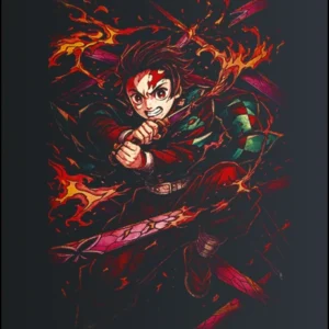 Tanjiro Kamado – Demon Slayer – majica sa štampom