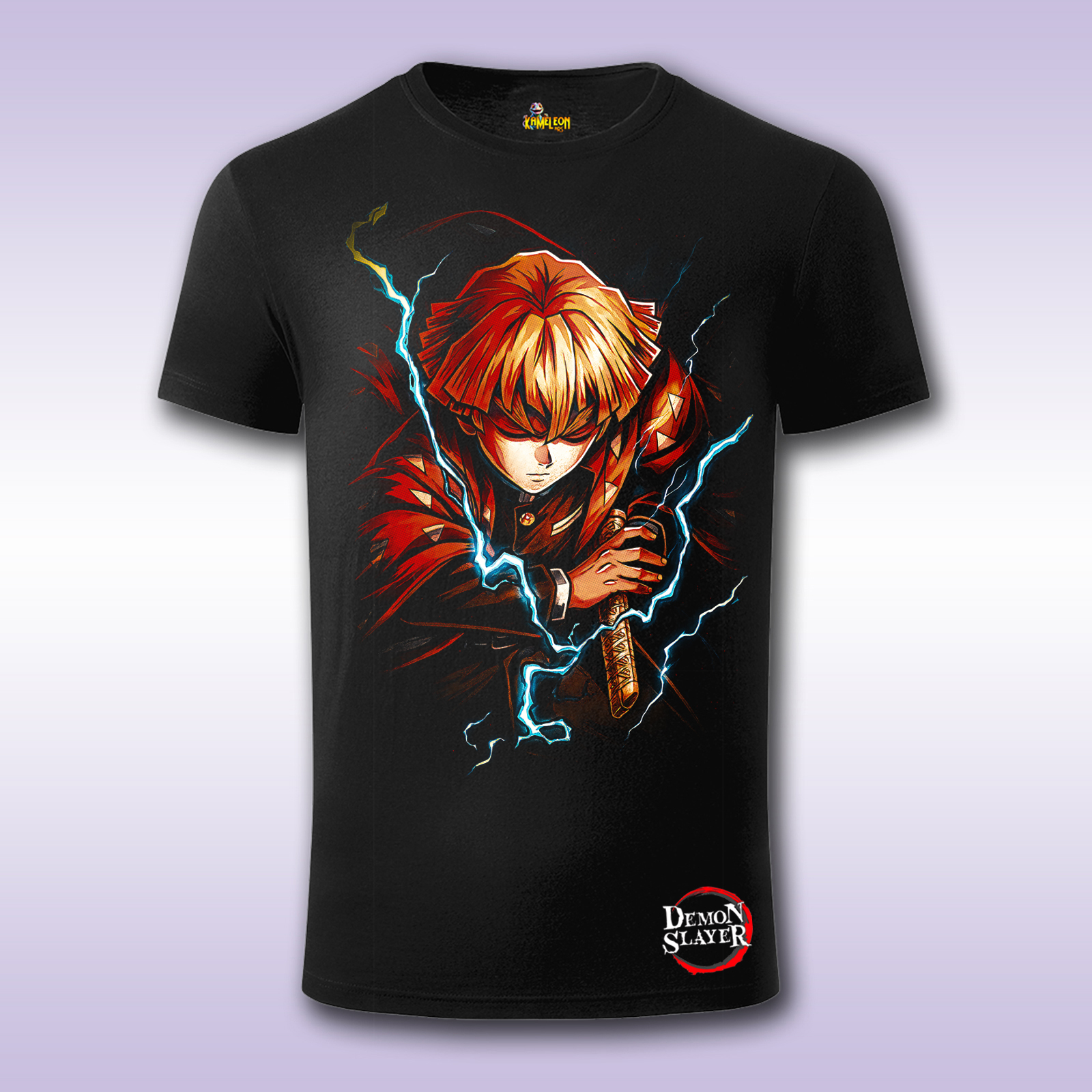 Zenitsu Agatsuma – Demon Slayer – majica Fit sa štampom