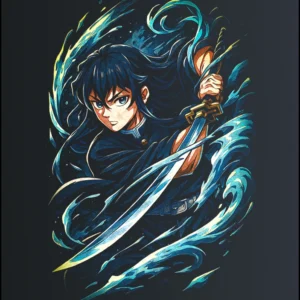 Muichiro Tokito – Demon Slayer – majica sa štampom