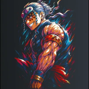 Tengen Uzui – Demon Slayer – majica sa štampom