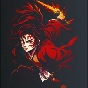Yoriichi Tsugikuni – Demon Slayer – majica sa štampom