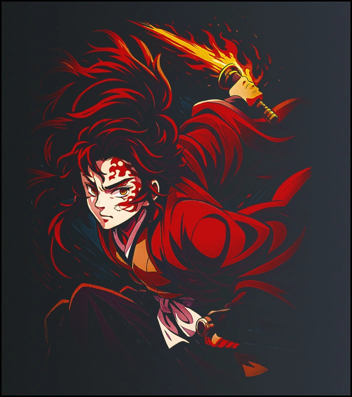 Yoriichi Tsugikuni – Demon Slayer – majica sa štampom