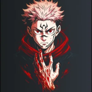 Ryomen Sukuna 2 – Jujutsu Kaisen – majica sa štampom