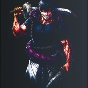 Toji Fushiguro – Jujutsu Kaisen – majica sa štampom