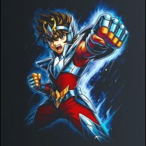Pegasus Seiya – Saint Seiya – majica sa štampom