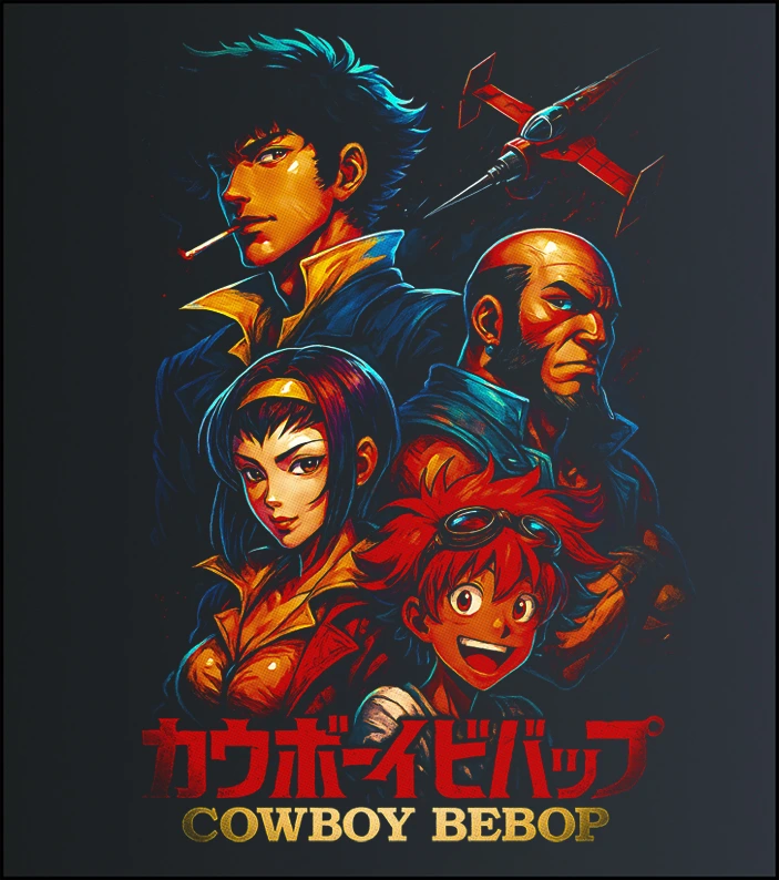 Cowboy Bebop 2 – majica sa štampom
