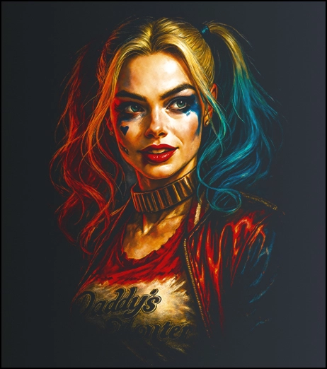 Harley Quinn – majica sa štampom