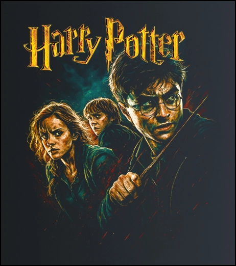 Harry Potter – majica sa štampom