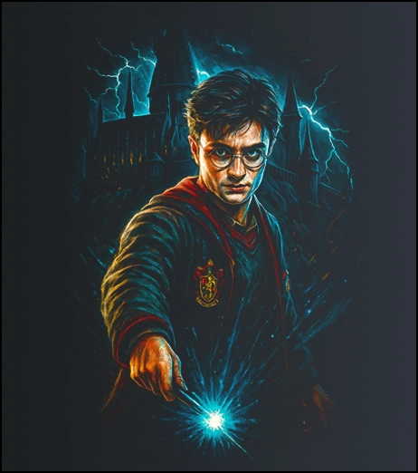 Harry Potter 2 – majica sa štampom