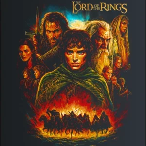 Lord of the Rings – majica sa štampom