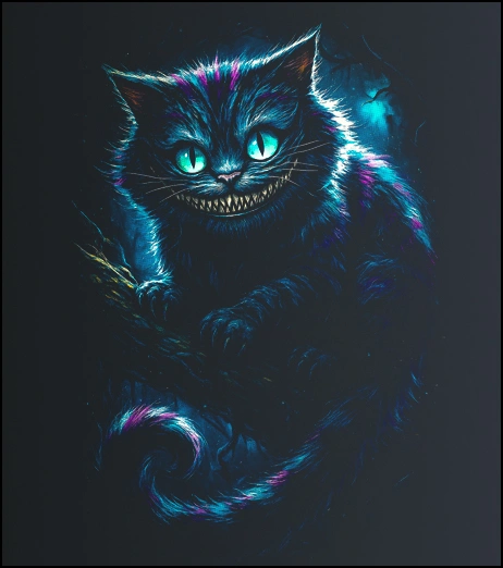Alice in Wonderland – Cheshire – majica sa štampom