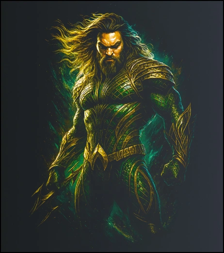 Aqua man – majica sa štampom