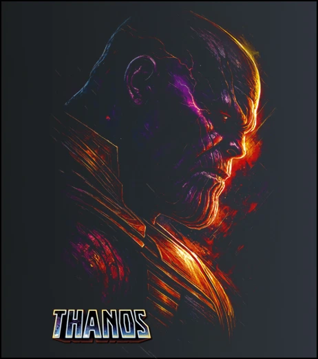 Thanos – Avengers – majica sa štampom
